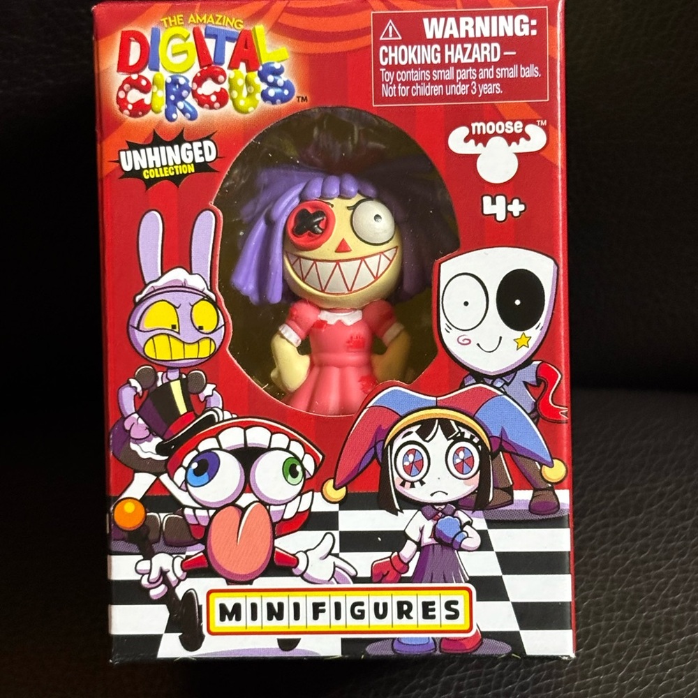 New The Amazing Digital Circus Unhinged Edition Evil Ragatha Mini Figure Toy 2"